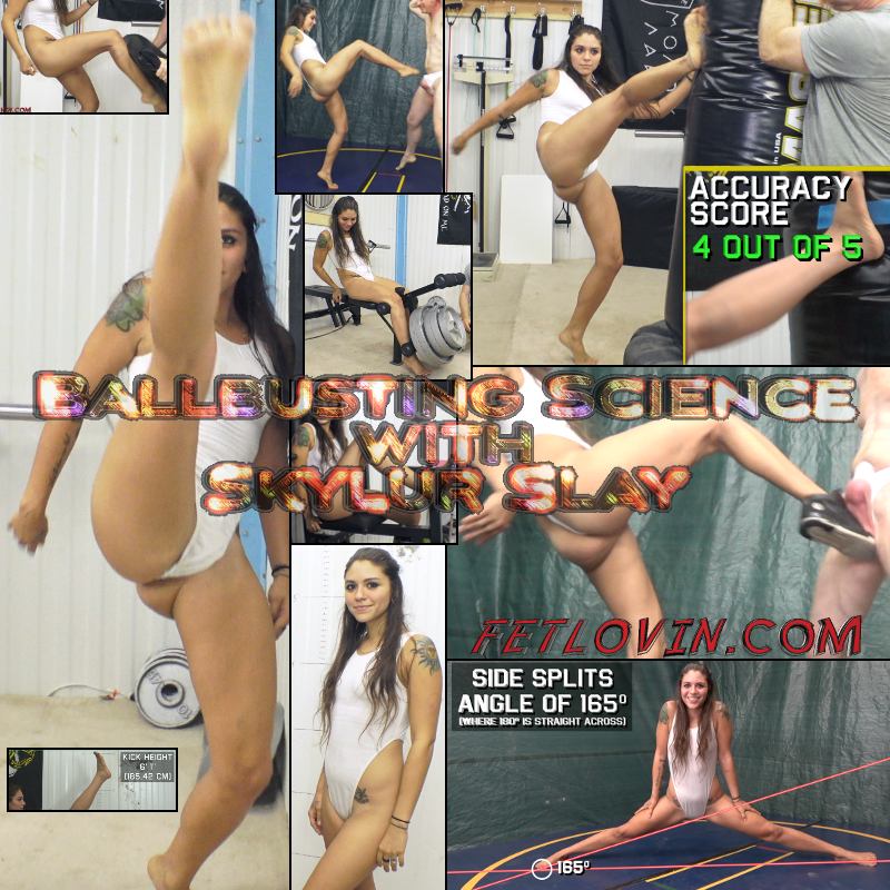 Ballbusting Science with Skylur Slay